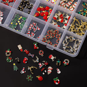 ร้อนขายใหม่24กริด<span class=keywords><strong>2021</strong></span>การออกแบบที่หรูหรา<span class=keywords><strong>ค</strong></span><span class=keywords><strong>ริ</strong></span><span class=keywords><strong>สมาส</strong></span>ต์ต้นไม้มนุษย์หิมะเครื่องประดับโลหะผสมผสม3D <span class=keywords><strong>เล็บ</strong></span>เสน่ห์ตกแต่ง - Product Image 4