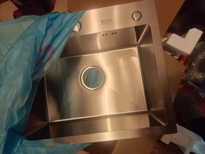 Usine Vente 304 Acier Inoxydable Moderne Évier De Cuisine TikTok Conception Chaude Pistolet De Drainage Automatique Gris À La Main Robinet Unique Un - Product Image 4