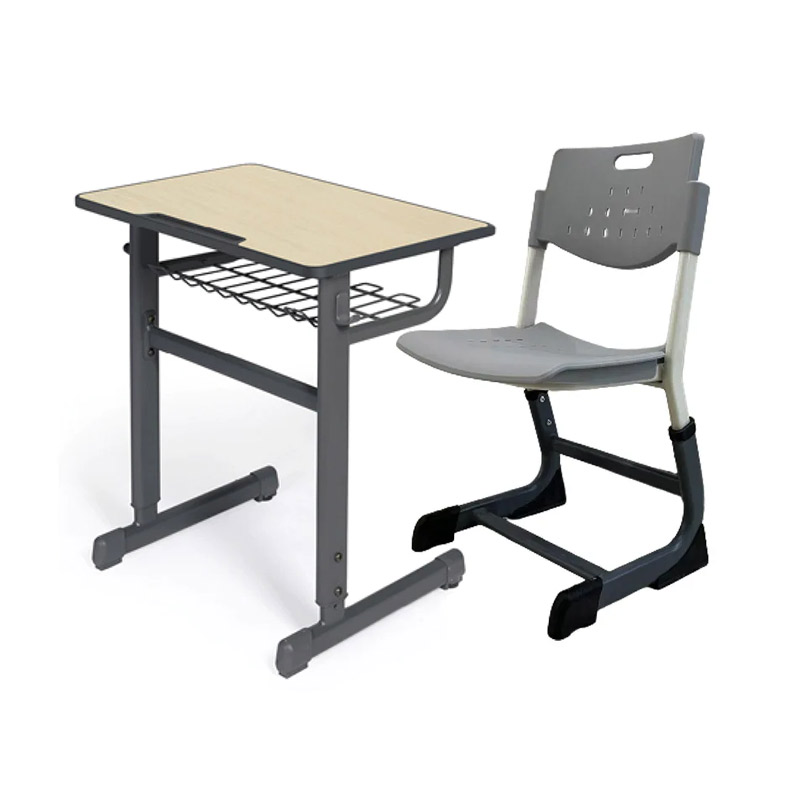 ZOIFUN Wood Adjustable Student Desk and Chair - Modern