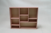 Plateaux de service en bois avec poignée, en bois brut, emboîtables, pour le petit-déjeuner, les collations, la décoration intérieure, la cuisine, les fêtes et les dîners