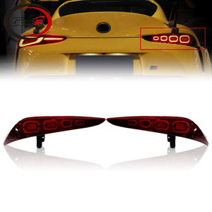 CZJF nouveau feu arrière LED modifié pour <span class=keywords><strong>Toyota</strong></span> <span class=keywords><strong>Supra</strong></span> 2021-UP feux arrière rouges clignotants feux de freinage prix usine - Product Image 1