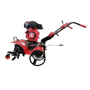 tingxiang factory price Farming Equipment diesel cultivator gasoline mini power tiller four wheel drive Walking Hand Tractor