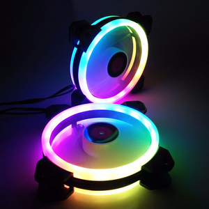 Oem coolmoon chơi game PC RGB Fan 120 mét Nhà Máy Giá PC máy tính Quạt làm mát RGB với điều khiển từ xa LED PC trường hợp fan hâm mộ Máy tính để bàn - Product Image 3