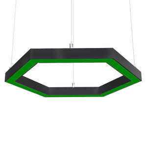 Lumière de <span class=keywords><strong>suspension</strong></span> led RVB de forme hexagonale avec différentes couleurs de coque - Product Image 6