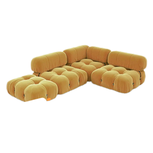 Juego de Sofá de 3 Plazas de Esponja al Vacío con Espuma Expandida Comprimida de Forma Cuadrada - Product Image 3