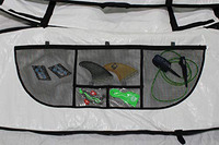 Sac de voyage pour planche de surf en nylon résistant à l'eau, design personnalisé, pour le rangement des longboards, avec garantie de 3 ans