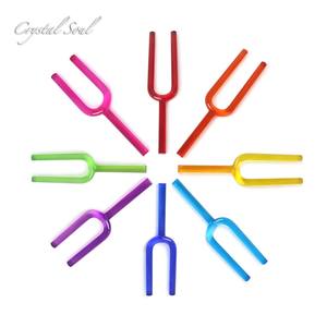 Soul di cristallo di alta qualità 432hz & 440hz purezza <span class=keywords><strong>Tuning</strong></span> <span class=keywords><strong>Fork</strong></span> Set Chakra con custodia libera prodotto al quarzo - Product Image 6