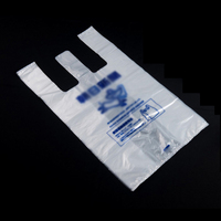 Sacs en plastique pour emballages de t-shirts jetables imprimés sur mesure