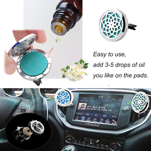 Pièces de rechange universelles pour voiture Rafraîchisseur d'air et support pour diffuseur d'<span class=keywords><strong>huile</strong></span> essentielle Clip pour évent de voiture - Product Image 4