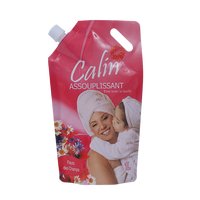 Pochette debout liquide en plastique réutilisable de 200ml avec impression personnalisée Sacs à bec verseur de poche Doypack