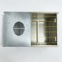 Fabrication de tôles en acier galvanisé pour mangeoires à volailles, cages d'alimentation pour poulets, équipement de pliage de tôles OEM, boîte d'alimentation en métal