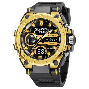 SMAEL 8029 Nuevo Modelo de Relojes Deportivos Jam Tangan Reloj Analógico Digital para Hombre Reloj Electrónico de Aleación - Product Image 2