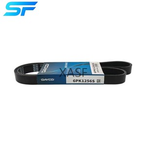 สายพาน DAYCO 6PK1256 Poly-V ผลิตจากยาง EPDM สำหรับรถยนต์ FORD FIAT HYUNDAI KIA TOYOTA <span class=keywords><strong>VOLVO</strong></span> 5060494 55202378 2383420 252122B020 2521204050 9091602667 - Product Image 3