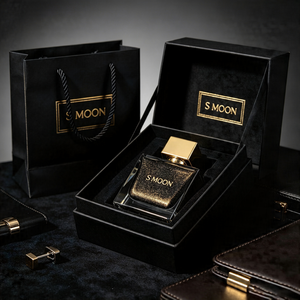 Botella <span class=keywords><strong>de</strong></span> Perfume Negra <span class=keywords><strong>de</strong></span> Lujo <span class=keywords><strong>de</strong></span> 30ml 50ml 100ml con Caja y Logotipo Personalizado al por Mayor, Envase <span class=keywords><strong>de</strong></span> Perfume con Logotipo Personalizado - Product Image 6