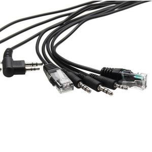 Cable de Programación USB 8 en 1 para Walkie Talkie, Función de Auricular con Sonido Nítido y Fuerte, Compatible con Comunicación Bidireccional de 2 Chips - Product Image 3