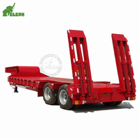 Lowboy — Semi-remorque de transport de voitures, 2 axes, ultra-remorque couchée, 20 tonnes, de haute qualité, pour dubaï