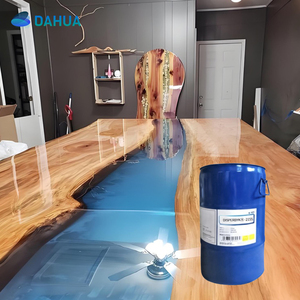 Giá thấp nhất tự san lấp mặt bằng nhựa epoxy sạch sm828 AB keo Kit nhựa Epoxy tinh thể rõ ràng gallon cho sông bảng - Product Image 1