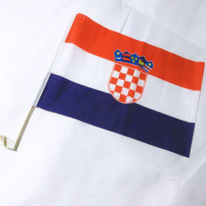 Флаг национальной страны Хорватии, флаг Республики Хорватии, флаг окна автомобиля - Product Image 3