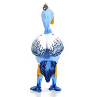 Peluche héron bleu rembourrée en coton PP, personnalisable, avec options OEM/ODM