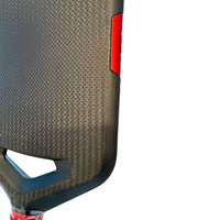 Raket Pickleball TSL Aerodynamic Edgeless Elongated 3K Carbon Fiber Solid dengan Inti Busa EPP 16mm, Berat MOI Gen5 untuk Hiburan