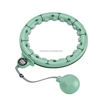 Anneau de Hula intelligent réglable avec compteur de calories et enregistrement intelligent pour la perte de poids et le fitness à domicile