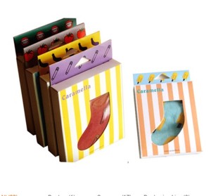 Bán Buôn Tái Chế Giá Rẻ Thiết Kế Mới Brown Kraft Giấy Socks Quà Tặng Bao Bì Lưu Trữ Hộp Hiển Thị Với Cửa Sổ, Hộp Quà Tặng Cho Vớ - Product Image 4