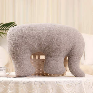 Toptan Unisex sevimli karikatür dolması hayvanlar köpek yastık yumuşak peluş şekerleme yastığı çocuk odası kanepe yastığı kız arkadaşı hediye - Product Image 3