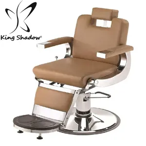 Chaise de barbier professionnelle en métal, siège de qualité supérieure, avec appui-tête, boutique takara belmont, 8 pièces