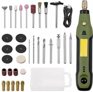 <span class=keywords><strong>Mini</strong></span> <span class=keywords><strong>amoladora</strong></span> de taladro eléctrico de 3,7 V, herramienta rotativa inalámbrica ajustable de 3 velocidades, accesorios <span class=keywords><strong>Dremel</strong></span> para pluma de grabado de lijado DIY - Product Image 6