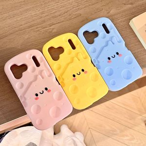 Coque de téléphone antichoc en gel de silicone avec motif de fromage de dessin animé <span class=keywords><strong>mignon</strong></span> pour <span class=keywords><strong>iPhone</strong></span> 17, 16, 14/15 Pro Max et 13 - Product Image 6