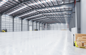 Edificio de Estructura de Acero Prefabricado Modular Ligero, Almacén con Estructura Metálica, Edificio de Acero de 60x100 - Product Image 2