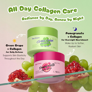 Creme Facial Diurno de Colágeno de Uva Verde LAIKOU 30g Hidratante e Umectante com Niacinamida e Ácido Hialurônico para Todos os Tipos de Pele - Product Image 5