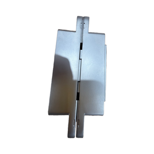 Charnière de porte dissimulée 3D hydraulique en chrome satiné 80 kg pour hôtel moderne, avec couvercle en zinc, fermeture douce, garantie 1 an pour portes affleurantes - Product Image 5