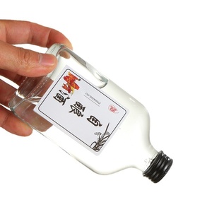 Wholesale Wine Bottle 100ml 200ml 250ml 350ml Vodka <strong>Gin</strong> Bottles Clear Liquor Bottle - Product Image 2
