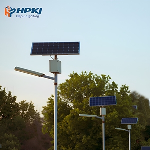 High Quality Outdoor Waterproof IP66 150W 200W All in Two Solar Led Street Light - Product Image 1