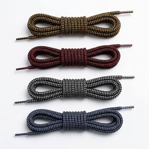 Cordones de repuesto redondos de poliéster bicolor duraderos OEM al por mayor para botas <span class=keywords><strong>Merrell</strong></span> Moab y calzado de exterior - Product Image 2