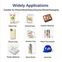 Printer UV DTF Kristal A3, Printer Inkjet UV LED Desktop untuk Pencetakan Logo Stiker Kristal Kustom