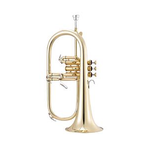 <span class=keywords><strong>Trompette</strong></span> Flugelhorn Laquée Or en Stock Prix d'Usine Flugelhorn - Product Image 1