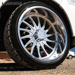 Llantas de aleación forjadas Lsgzl Deep Dish 24x12 26x16 8x180 8x165.1 6x139.7 6x5.5 8x6.5 personalizadas para camionetas Silverado 2000 <span class=keywords><strong>3000</strong></span> - Product Image 1