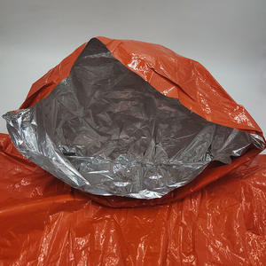 Wholesale Disposable Adult Raincoats Ponchos <b>Waterproof</b> Outdoor Emergency Warm <b>Blankets</b> Portable Double-Sided Dual-Color - Product Image 3