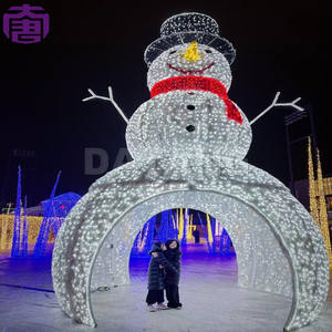 Mejor Precio para Pedidos al por Mayor de Luces con Motivo de Muñeco de Nieve Navideño Personalizadas, Directamente de Fábrica - Product Image 5