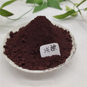 Ossido di Ferro Marrone, Materiali Edili per Cemento e Gesso, Pavimentazione in Malta Goffrata, Marrone <span class=keywords><strong>Scuro</strong></span> e Marrone <span class=keywords><strong>Chiaro</strong></span> - Product Image 2