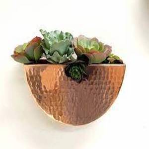 Pot de jardinière suspendu en or Antique fer métal enduit de poudre décoration de la maison décoration de mariage décoration intérieure jardinière murale - Product Image 5