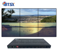 Procesador de Empalme Rotatorio, VWC-409R, 5 Entradas y 9 Salidas, Procesador de Video Wall, Pantalla LED Multifunción, Pantalla Horizontal Realista