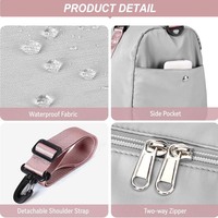Sac de voyage personnalisé pour le yoga, imperméable, grande capacité, sac fourre-tout, sac de sport, sac de voyage, sac de sport avec compartiment pour chaussures