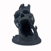Vente en gros de tour à dés en forme de tête de dragon et de château, imprimé en 3D