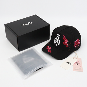 Gorra de Béisbol Personalizada al por Mayor con Bordado 3D en Relieve, Forro de Satén Rosa Premium, Gorra Estructurada de Alta Calidad con Cierre a Presión - Product Image 2