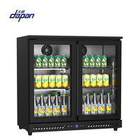 Mini-réfrigérateur commercial pour restaurants, hôtels et bars, vitrine réfrigérée pour boissons, réfrigérateur-congélateur à portes vitrées pour bouteilles de bière