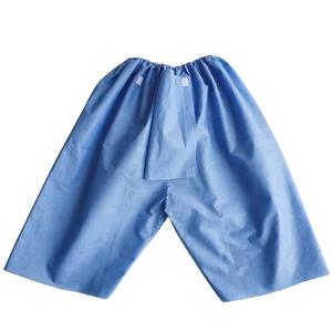 Elastic Waist SMS Non-woven Examination Pants <strong>Modesty</strong> and Dignity <strong>Shorts</strong> Colonoscopy <strong>Short</strong> with Back Opening and Pareo - Product Image 4
