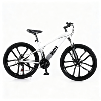 Vélo de montagne VTT pour hommes à prix d'usine, vélo de montagne en acier, vélo de plage 26 pouces, vélo de descente à pneus larges